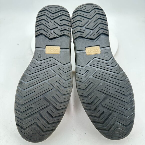 Izod Lucas Men Size 12M 1413016 Brown Leather Side Elastic Pull On Chelsea Boot - Picture 8 of 12